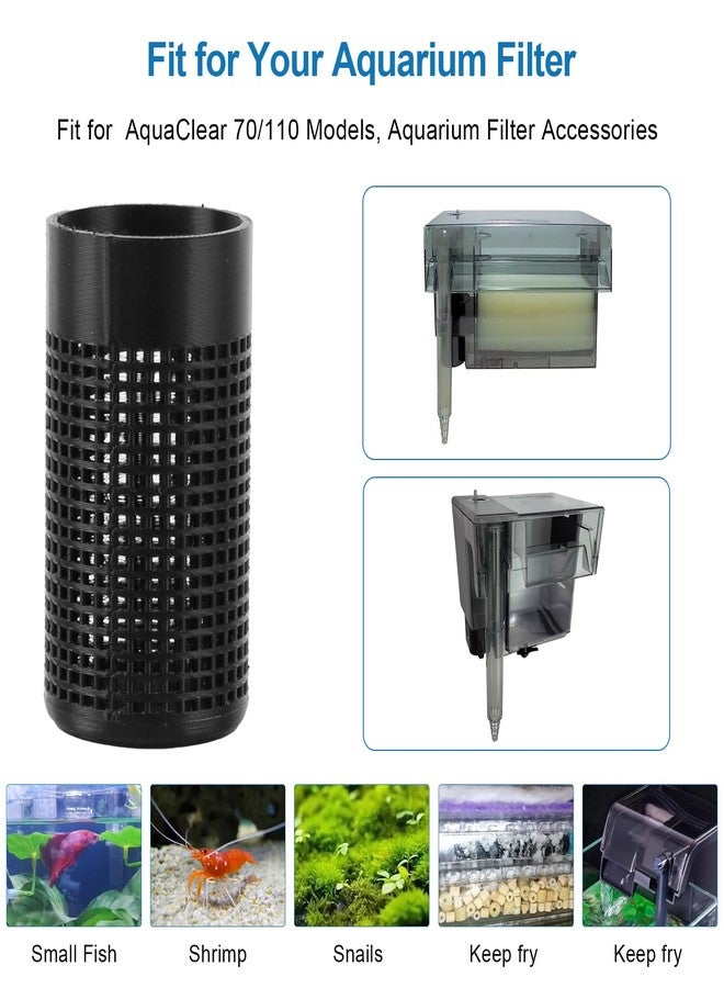 HEBRAR Aquarium Filter Intake Guard, Aquarium Intake Guard Fits for AquaClear 70/110 Models, Intake Filter Fish Safe Filter Cover Aquarium Filter Accessories - Image 2